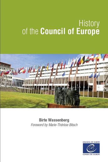 Couverture du livre « History of the Council of Europe » de  aux éditions Epagine