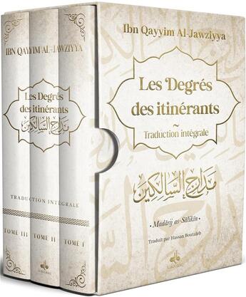 Couverture du livre « Les degrés des itinérants » de Ibn Al-Qayyim Al-Jawziyya aux éditions Albouraq