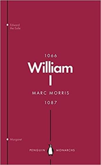 Couverture du livre « William i » de Morris Marc aux éditions Penguin Uk