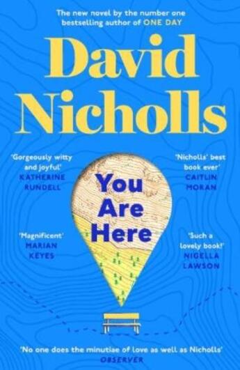 Couverture du livre « YOU ARE HERE » de David Nicholls aux éditions Hachette