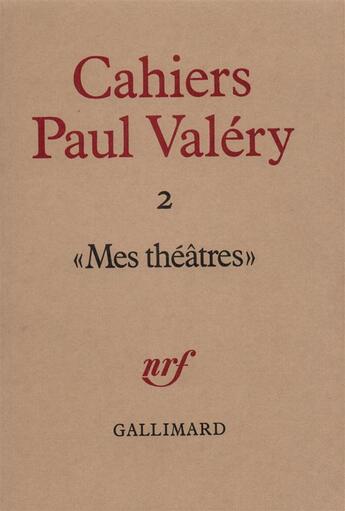 Couverture du livre « Mes theatres » de Collectifs aux éditions Gallimard