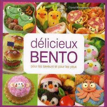 Couverture du livre « Délicieux bento » de  aux éditions City