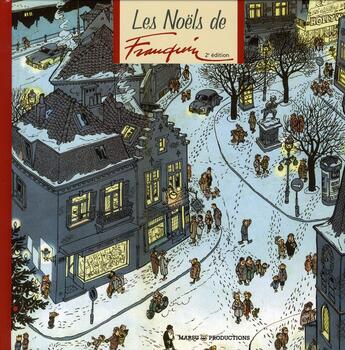 Couverture du livre « Les Noëls de Franquin » de Delporte et Andre Franquin aux éditions Marsu Productions