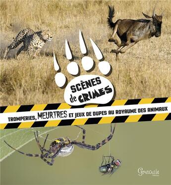 Couverture du livre « Scènes de crime » de Barbel Oftring aux éditions Grenouille