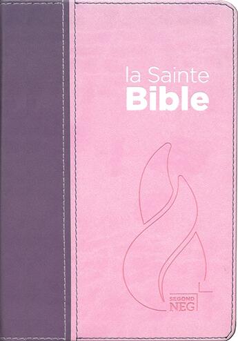 Couverture du livre « Bible compacte segond neg vivella » de 1979 Neg aux éditions Ste Biblique De Geneve