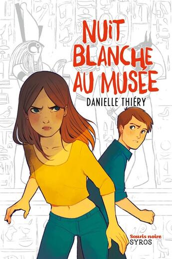 Couverture du livre « Nuit blanche au musée » de Danielle Thiery aux éditions Syros