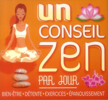 Couverture du livre « Un conseil zen par jour (édition 2015) » de  aux éditions Hugo Image