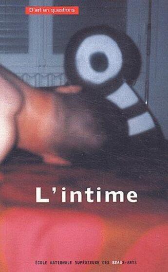 Couverture du livre « L'intime » de  aux éditions Ensba