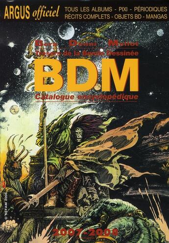 Couverture du livre « BDM, trésors de la bande dessinée : Catalogue & argus (édition 2007/2008) » de Michel Bera et Michel Denni et Philippe Mellot aux éditions Amateur