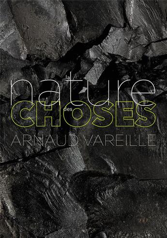 Couverture du livre « La nature des choses » de Arnaud Vareille aux éditions Trans Photographic Press