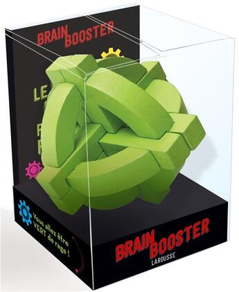 Couverture du livre « Brain booster / vert - vous allez etre vert de rage ! » de  aux éditions Larousse