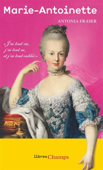 Couverture du livre « Marie-Antoinette » de Antonia Fraser aux éditions Flammarion