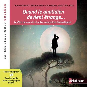 Couverture du livre « Quand le quotidien devient étrange » de Christiane Cadet aux éditions Nathan