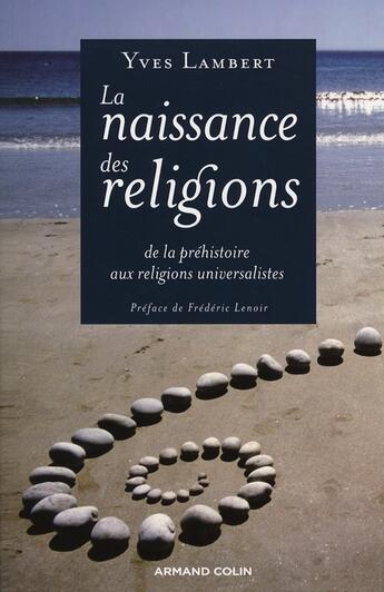 Couverture du livre « Le parcours religieux de l'humanité » de Yves Lambert aux éditions Armand Colin