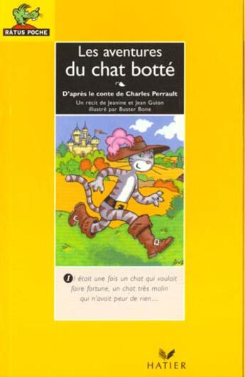 Couverture du livre « Les Aventures Du Chat Botte » de Giorda aux éditions Hatier