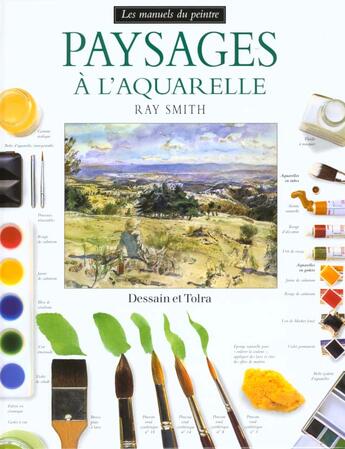 Couverture du livre « Paysages A L'Aquarelle » de Ray Smith aux éditions Dessain Et Tolra