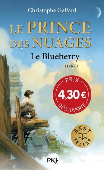 Couverture du livre « 1. Le Prince des Nuages : Le Blueberry, offre découverte » de Vincent Dutrait et Christophe Galfard aux éditions Pocket Jeunesse