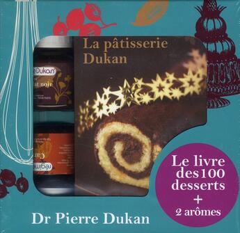 Couverture du livre « La pâtisserie Dukan ; coffret » de Pierre Dukan aux éditions J'ai Lu