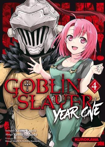 Couverture du livre « Goblin slayer - year one Tome 4 » de Kumo Kagyu et Kento Sakaeda aux éditions Kurokawa