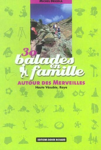 Couverture du livre « 30 balades en famille autour des merveilles » de Michel Bricola aux éditions Glenat