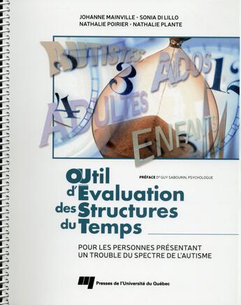 Couverture du livre « Outil d'évaluation des structures du temps » de  aux éditions Pu De Quebec