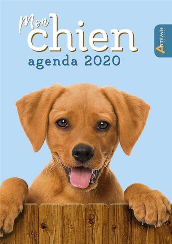 Couverture du livre « Agenda de sac mon chien (édition 2020) » de  aux éditions Artemis