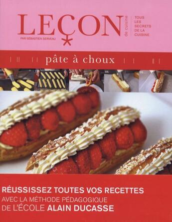 Couverture du livre « Pate a choux » de Serveau Sebastien aux éditions Les Editions Culinaires