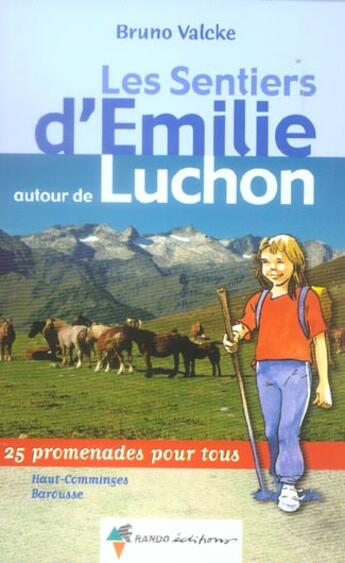 Couverture du livre « Emilie luchon » de Bruno Valcke aux éditions Rando