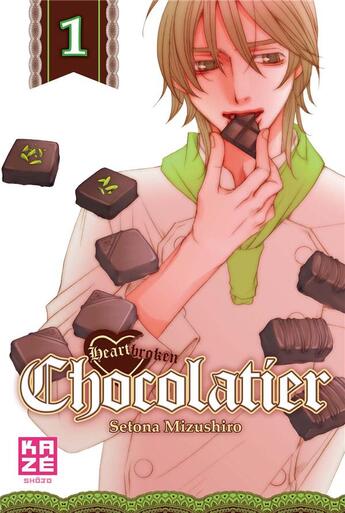 Couverture du livre « Heartbroken chocolatier Tome 1 » de Setona Mizushiro aux éditions Crunchyroll