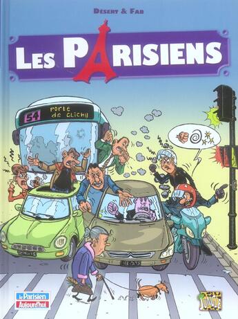 Couverture du livre « Les Parisiens t.1 » de Desert/Fabcaro aux éditions Jungle