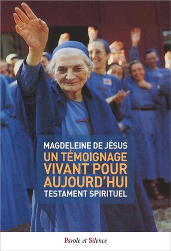 Couverture du livre « Contemplative dans le monde » de Madeleine De Jesus aux éditions Parole Et Silence