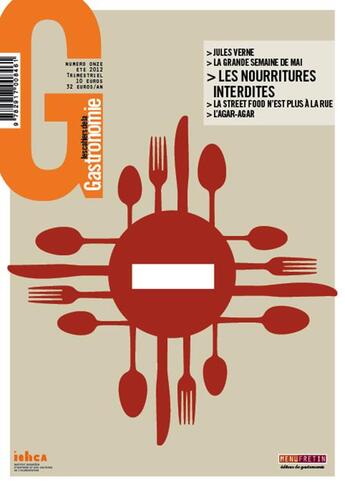 Couverture du livre « Les Cahiers De La Gastronomie N 11 » de  aux éditions Menu Fretin