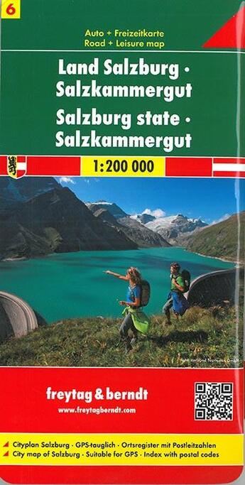 Couverture du livre « Salzburg » de  aux éditions Freytag Und Berndt