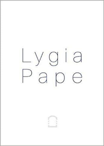 Couverture du livre « Lygia pape /anglais/italien » de Stocchi Francesco/Am aux éditions Walther Konig