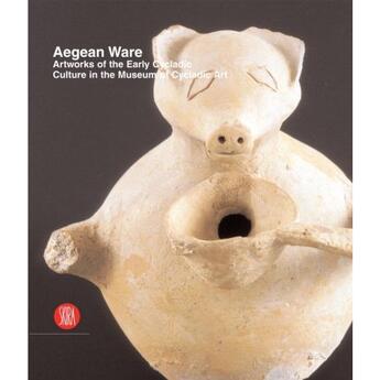 Couverture du livre « Aegean waves artworks of the early cycladic culture » de Stampolidis aux éditions Skira