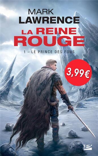 Couverture du livre « La reine rouge Tome 1 : le prince des fous (édition 2018) » de Mark Lawrence aux éditions Bragelonne