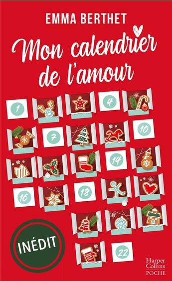 Couverture du livre « Mon calendrier de l'amour » de Emma Berthet aux éditions Harpercollins