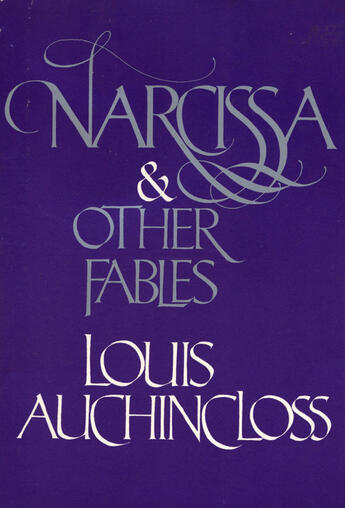 Couverture du livre « Narcissa and Other Fables » de Louis Auchincloss aux éditions Houghton Mifflin Harcourt