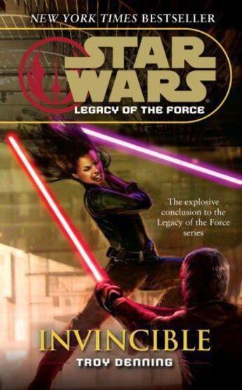 Couverture du livre « Star Wars: Legacy of the Force IX - Invincible » de Troy Denning aux éditions Random House Digital