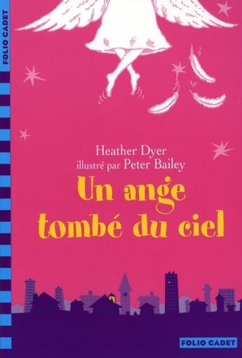 Couverture du livre « Un ange tombé du ciel » de Heather Dyer aux éditions Gallimard-jeunesse