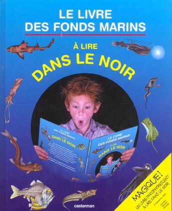 Couverture du livre « Livre des fonds marins t2 - a lire dans le noir » de Harris/Quigley aux éditions Casterman