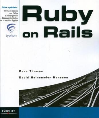 Couverture du livre « Ruby on rails » de Thomas/Hansson aux éditions Eyrolles