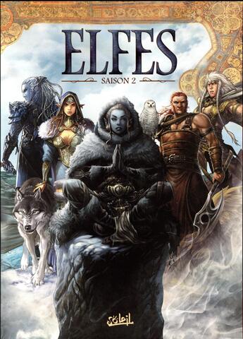 Couverture du livre « Elfes : coffret vol.2 : Tomes 6 à 10 » de Hadrien/Popescu aux éditions Soleil