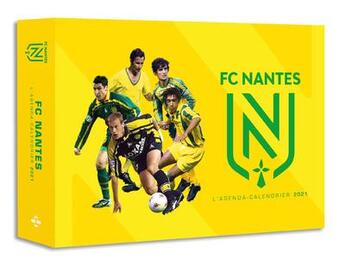 Couverture du livre « L'agenda-calendrier FC Nantes (édition 2021) » de  aux éditions Hugo Sport