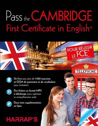 Couverture du livre « Pass the Cambridge first certificate in English » de  aux éditions Harrap's