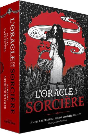 Couverture du livre « L'oracle de la sorcière » de Barbara Meiklejohn-Free et Flavia Kate Peters et Maria Nurdianti aux éditions Contre-dires