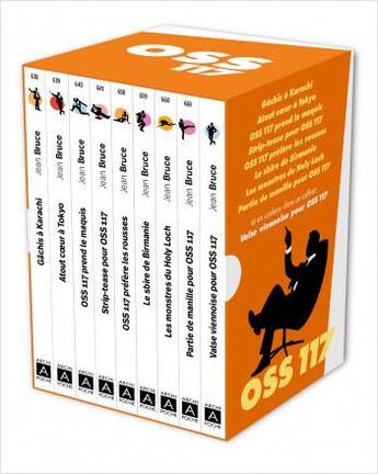 Couverture du livre « Coffret OSS 117 » de Jean Bruce aux éditions Archipoche