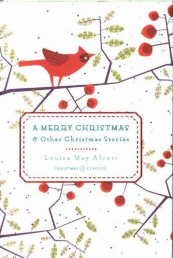 Couverture du livre « A merry christmas » de Louisa May Alcott aux éditions Viking Adult