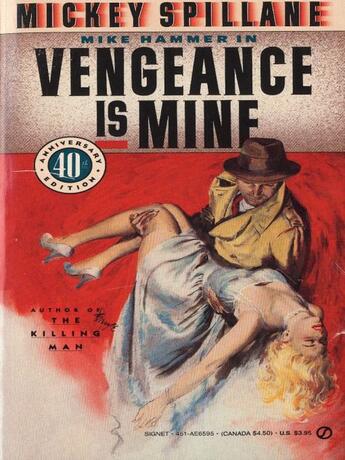 Couverture du livre « Vengeance Is Mine » de Mickey Spillane aux éditions Penguin Group Us