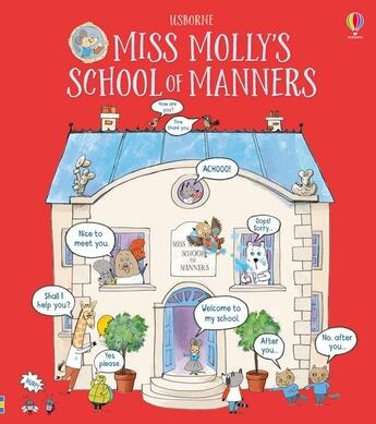 Couverture du livre « Miss Molly's school of manners » de James Maclaine et Rosie Reeve aux éditions Usborne